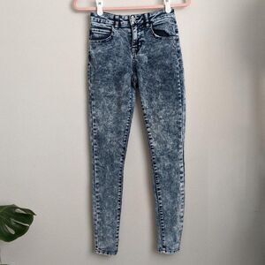 dELiA*s | Acid Wash High Rise Skinny Jeans Size 25